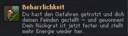 Perk "Beharrlichkeit", Graveyard Keeper, InGame-Screenshot by Andre Schäfer (ASRvw)